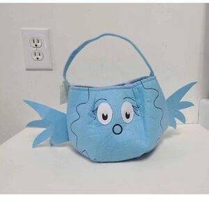 Pottery Barn Kids Blue Fish Bag